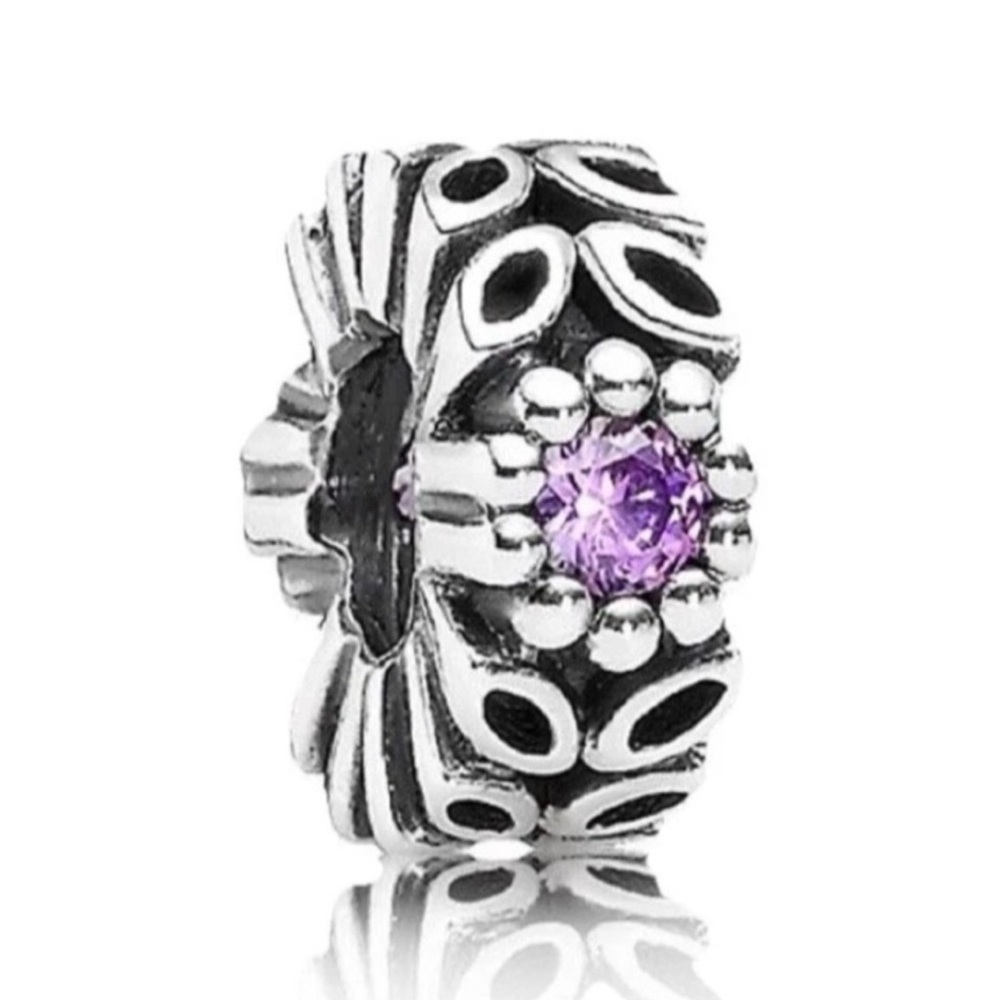 Authentic Pandora Charm Bundle 💜 Safety Chain + Silver Charms | Bracelet Add-Ons - Picture 4 of 7